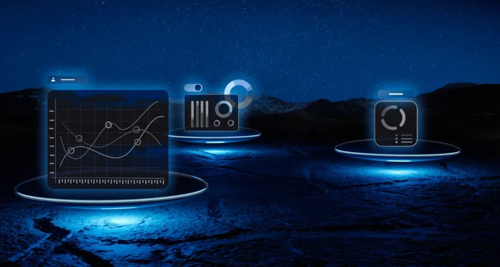 Chart showing average settlement times and transaction throughput for tokenized assets